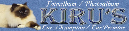 Kiru's Siger tillykke til Eur.Chamipon & Eur.Premior.